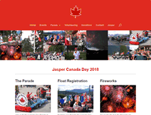 Tablet Screenshot of jaspercanadaday.com